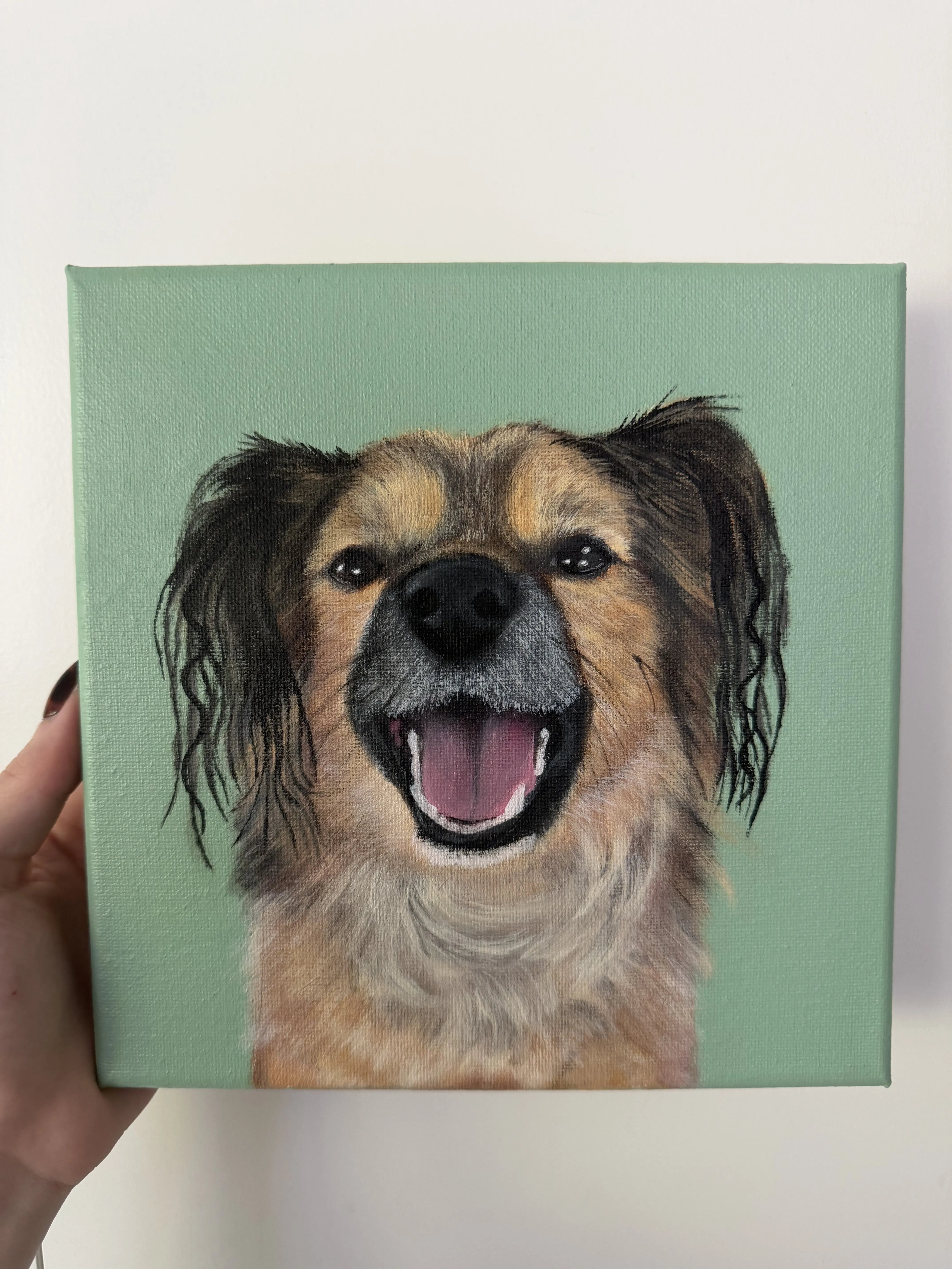 Painting of Bernie